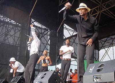 Mafikizolo performing on Youth Day, Cape Town.
© Eugene Arries