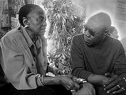 Miriam Makeba and Manu Dibango